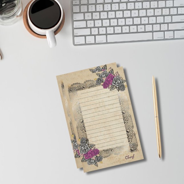 Rustic Elegant Simple For Her  Stationery (Creator Uploaded)