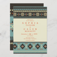 Rustic Ethnic Tribal Winter Wedding