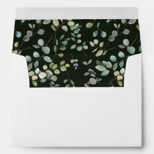 Rustic Eucalyptus Greenery Duo 1 - Green Envelope