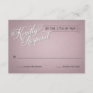Rustic Fade Pink Response