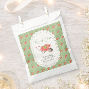 Rustic Fall Harvest Apple Of Our Eye Baby Shower  Favour Bag