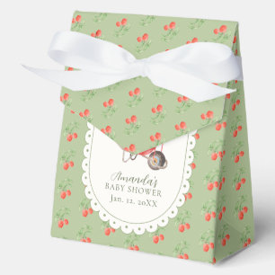 Rustic Fall Harvest Apple Of Our Eye Baby Shower Favour Box
