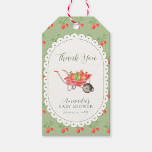 Rustic Fall Harvest Apple Of Our Eye Baby Shower Gift Tags