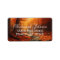 Rustic Fall Leaves Autumn Custom Address Labels