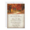 Rustic Fall Leaves Autumn Wedding Invitations