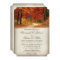 Rustic Fall Leaves Autumn Wedding Invitations