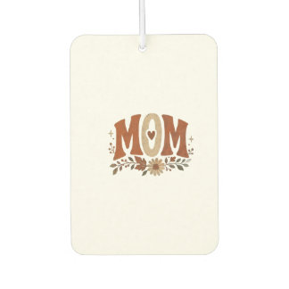 Rustic Fall Mum Floral Autumn Love Desk Mat Car Air Freshener