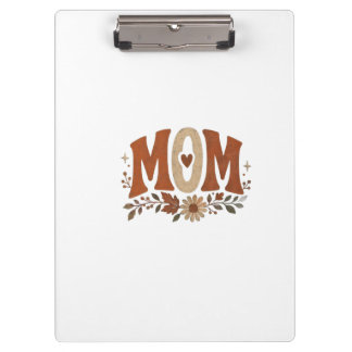 Rustic Fall Mum Floral Autumn Love Desk Mat Clipboard