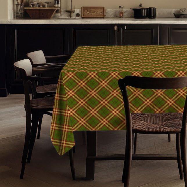 Rustic Fall Tablecloth Unique Plaid Birthday Gift (Rustic Fall Tablecloth Unique Plaid Birthday Gift)