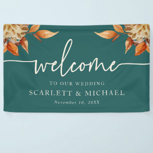 Rustic Fall Welcome Banner