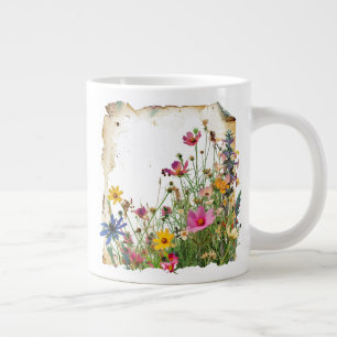Rustic Fall Wildflowers Speciality Mug