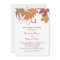 Rustic Falling Leaves Wedding Rehearsal Dinner