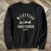 Rustic Family Reunion Cabin Woods Retro
