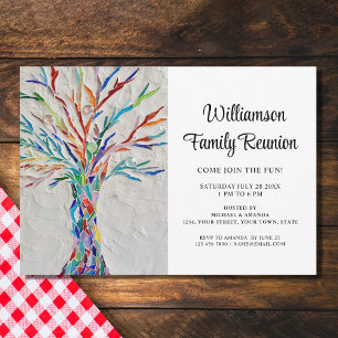 Rustic Family Reunion Invitation