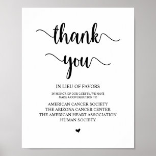 Rustic Farm, Black, Wedding Donation, Contribution Poster