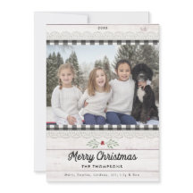 Rustic Farmhouse | Buffalo Check Christmas