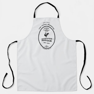 Rustic Farmhouse Rooster Custom Name & Est. Year Apron