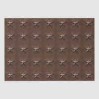 Rustic Farmhouse Western Country Star Decoupage
