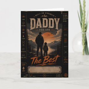 Rustic Father’s Day Greeting Card