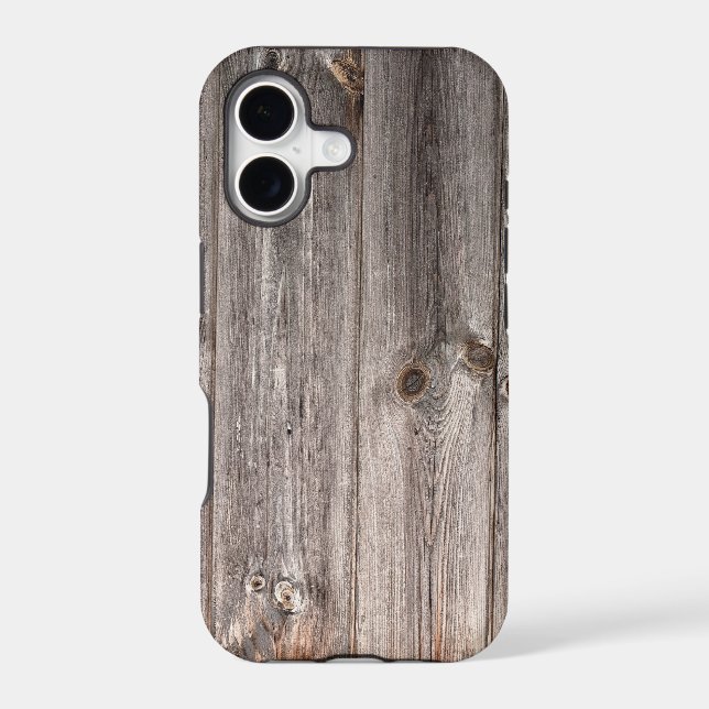 Rustic Faux Wood Texture (Back)
