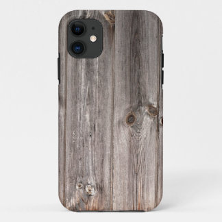 Rustic Faux Wood Texture iPhone 11 Case