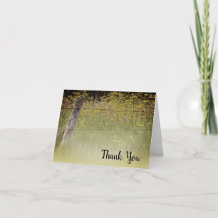 Rustic Fence Post Country Thank You
