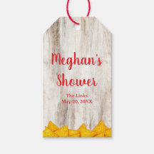 Rustic Fiesta Favour Tags | Taco ‘Bout Love or Bab