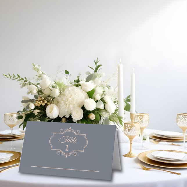 Rustic Filigree, Wedding Place Card (Creator Uploaded)