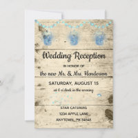 Rustic Firefly & String Lights Wedding Reception