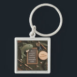 Rustic fishing Pregnancy Announcement dad keepsake Key Ring<br><div class="desc">Celebrate your exciting news with this rustic fishing-themed pregnancy announcement keychain, a heartfelt keepsake for dads, grandpa’s, and fishing lovers. Featuring a cozy outdoor-inspired design, this keychain makes the perfect baby reveal gift for your partner or family member who loves fishing. A thoughtful keepsake they can carry every day to...</div>