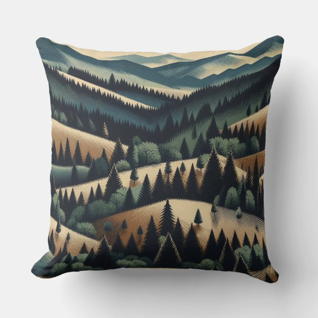 Rustic Flannel Cushion (Front)