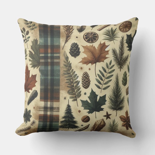 Rustic Flannel Cushion (Front)