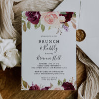 Rustic Floral Brunch and Bubbly Bridal Shower