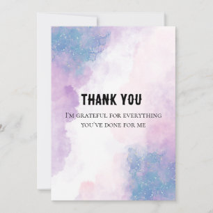 Rustic Floral Thank You Card – Small Business Pack