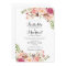 Rustic Floral Wedding Invitation