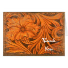 Rustic Flower Country Western Bridesmaid Thank You