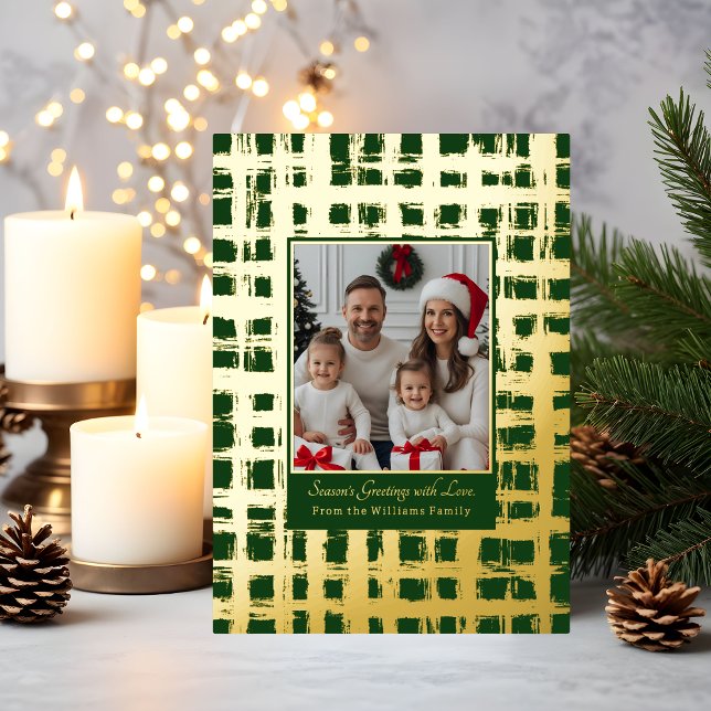 Rustic Foil Christmas Cards Templates 2 Photos (Creator Uploaded)