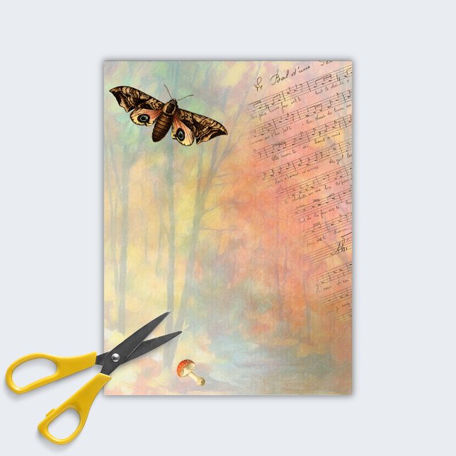 Rustic Forest Autumn Nature decoupage Tissue Paper (Creator Uploaded)