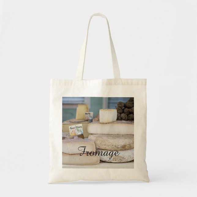 Rustic French Cheese Selection Tote Bag (Front)