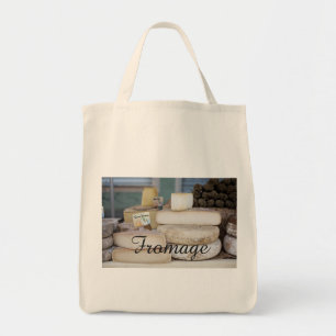 Rustic French Cheese Selection Tote Bag
