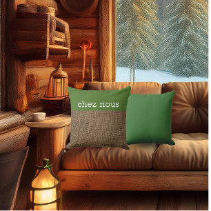 Rustic French Chez Nous Cushion