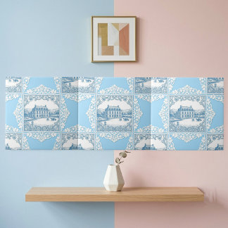 Rustic French Cottage Farmhouse Country Living Ceramic Tile