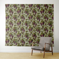 Rustic French Country Vineyard Grapevine Art
