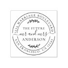 Rustic Future Mr Mrs Round Return Address