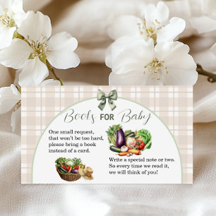 Rustic Garden Books for Baby Card Locally Grown
