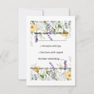 RUSTIC GARDEN ROMANCE RSP CARD