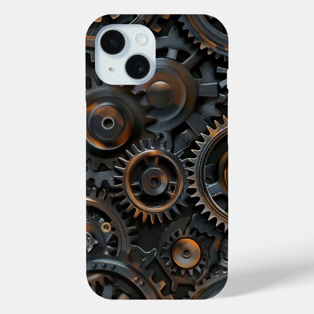 Rustic Gearworks Phone Case (Back)