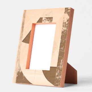 Rustic Geometric Pattern Etched Frames