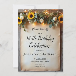 Rustic Golden Hour Gatherings Invitation