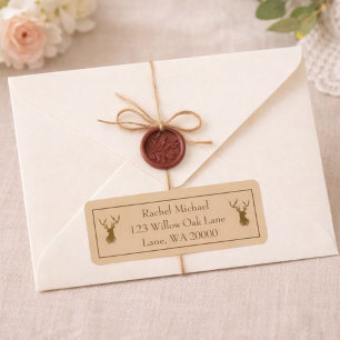 Rustic Grace Return Address Label